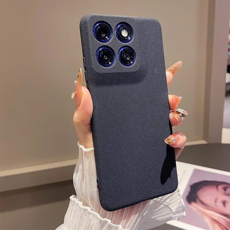 Fashion Rock Sand Ultra Thin Phone Case for MOTO Edge 70 Fusion 60 Pro 50 Ultra Neo G67 G57 Power TPU Shockproof Protector Cover