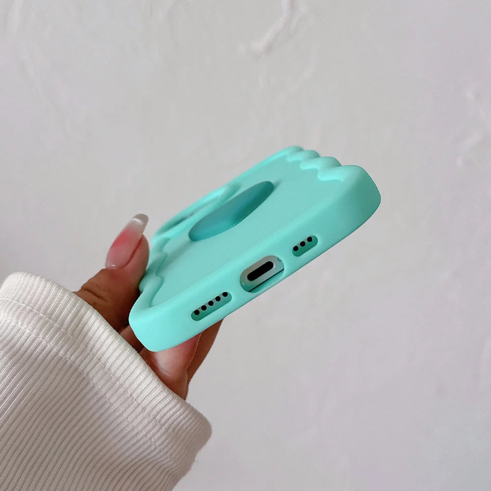 Moto 53 G23 G13 G20 G30 G04S Love Heart Candy Wavy Silicone Case For Motorola Moto G54 G84 5G G82 G52 G22 G32 G24 G34 Soft Cover