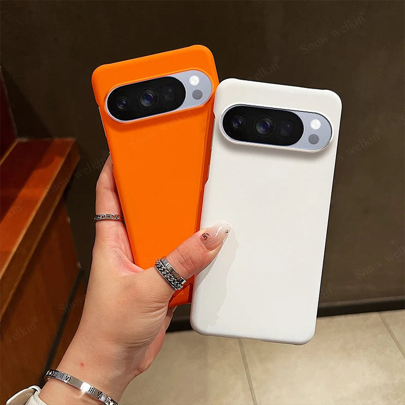 Luxury Rubberized Matte Hard Plastic Case For Google Pixel 11 Pro XL Pixel11 Pro 11Pro Anti-Fingerprint PC Back Phone Case Cover
