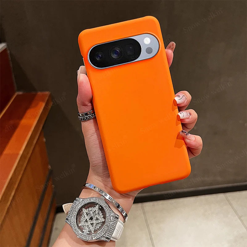 Luxury Rubberized Matte Hard Plastic Case For Google Pixel 11 Pro XL Pixel11 Pro 11Pro Anti-Fingerprint PC Back Phone Case Cover