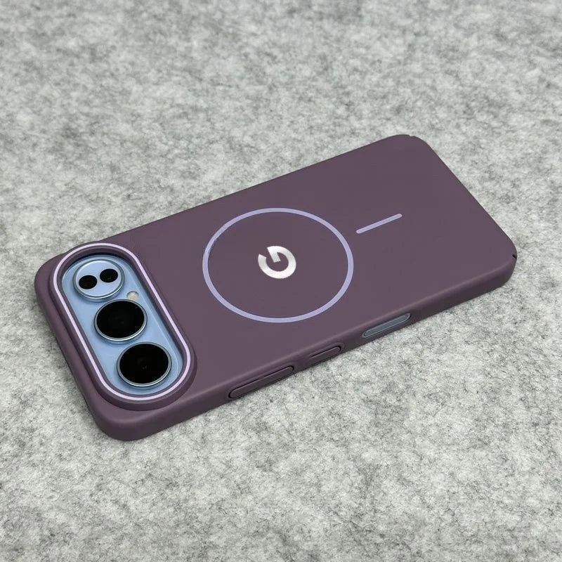 Fashion Simple Matte Sle For Magsafe Wireless Charging Case For Google Pixel 9A 8A 7A 6A Silky Touch Ultra‑Thin Shockproof Cover