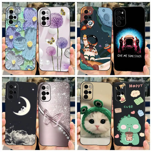 For Motorola Moto G22 Case XT2231-2 New Fashion Painted Cover Soft Silicone Phone Case For Moto G22 G 22 MotoG22 Back Cover Bags