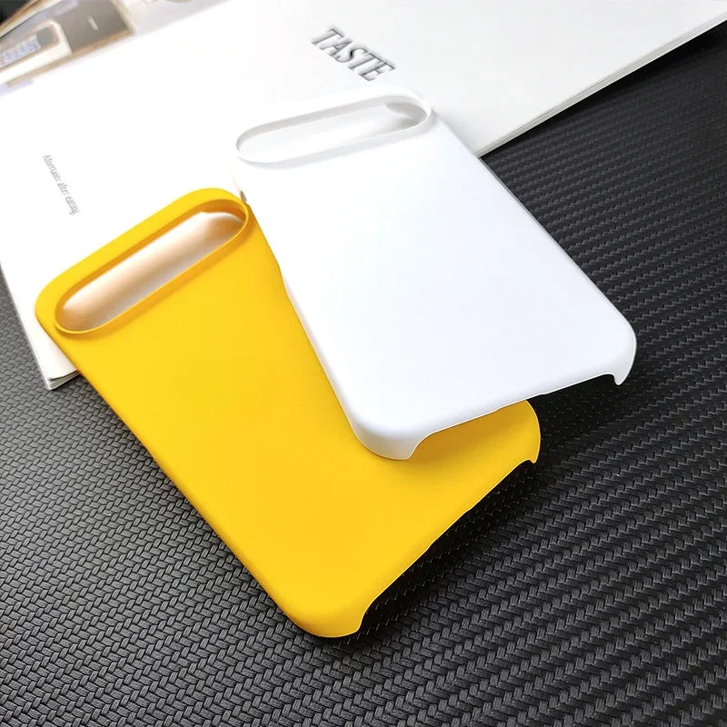 9A Slim Matte Hard PC Phone Case for Google Pixel 9A 9 Pro XL 8Pro 7 6 Pro 8A 7A 6A Shockproof Solid Color Shell Cover Funda