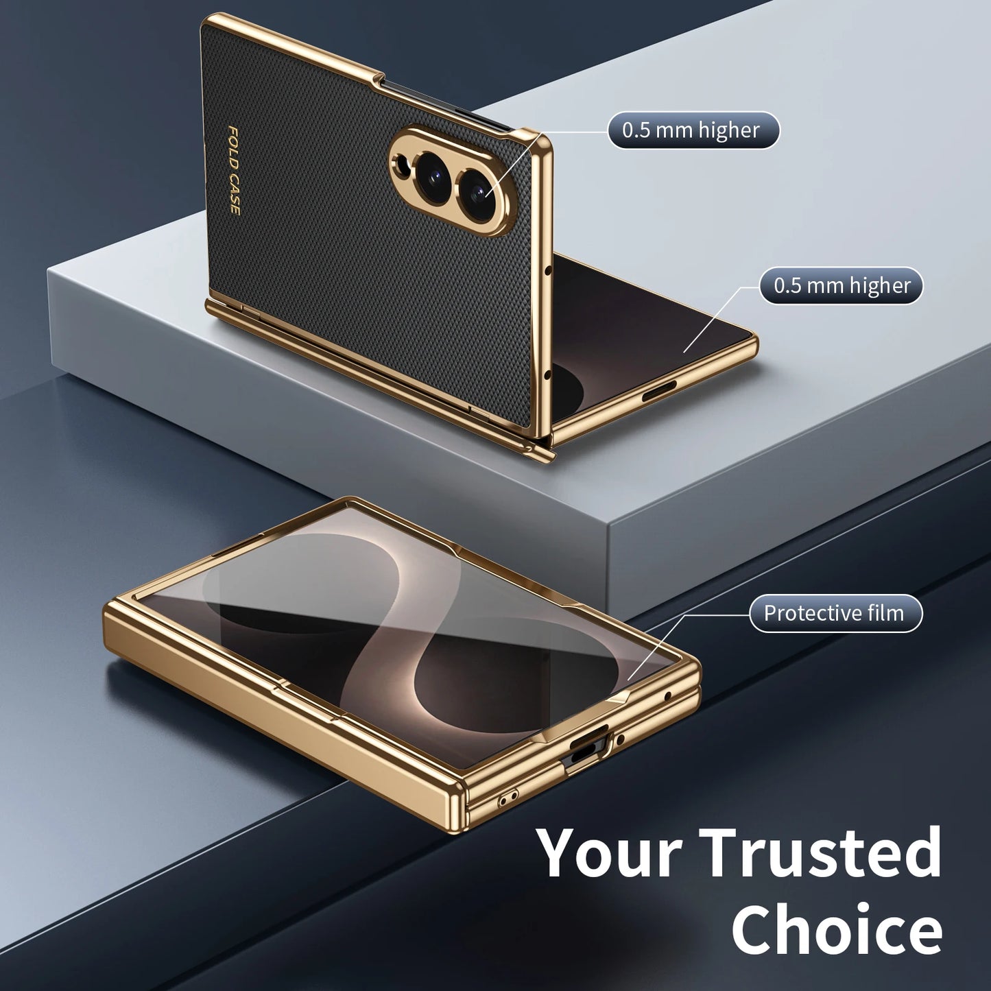 Case for Samsung Galaxy Z Fold 8 Ultra 5G Fold8 Fold7 Fold6 Fold5 Fold 7 6 5 4 3 Fold4 Fold3 Full Body Glass Film Phone Cover