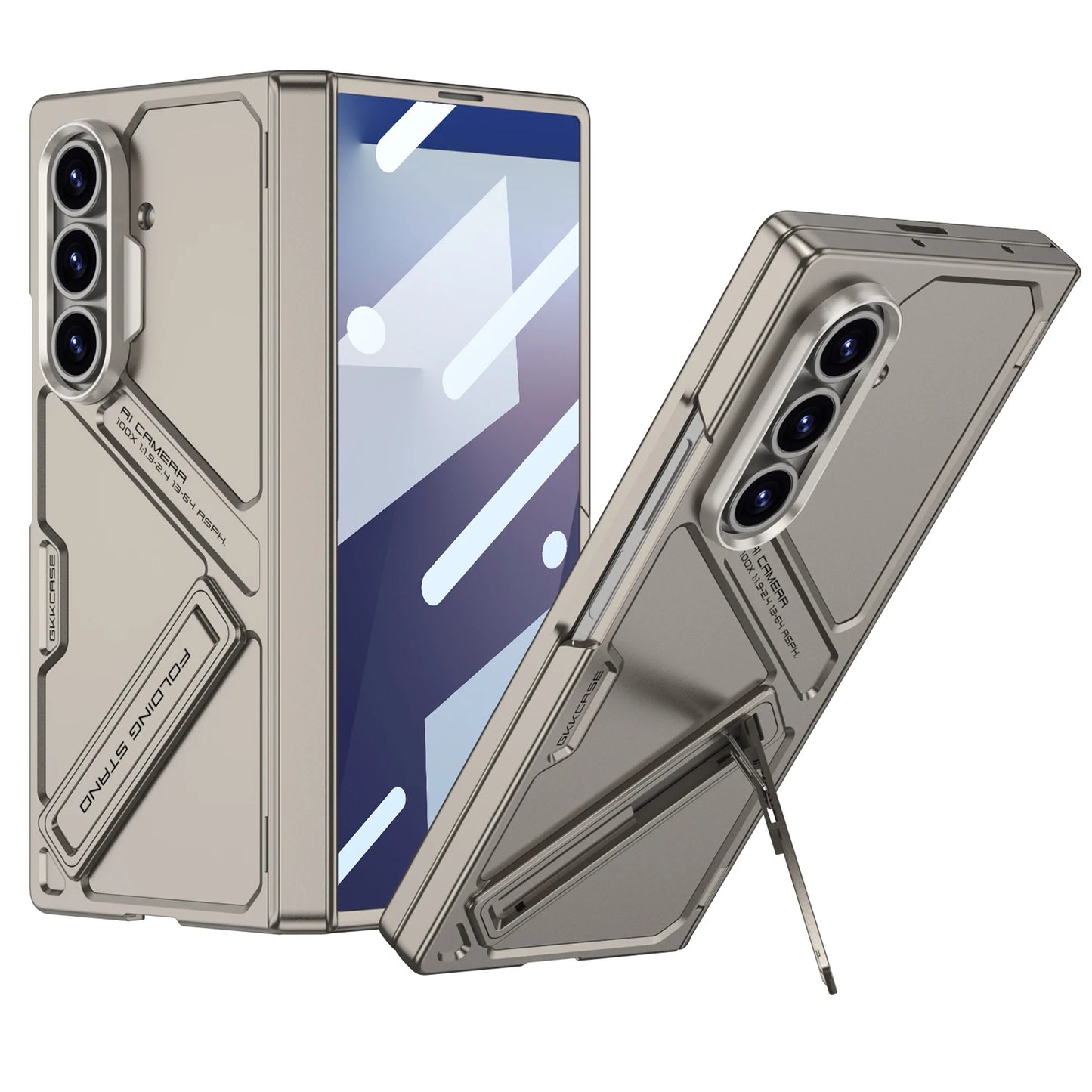 Magnetic Hinge 360 Protective Case For Samsung Galaxy Z Fold 7 Armor Screen Protector Stand Slim Cover For Galaxy Z Fold7 Case