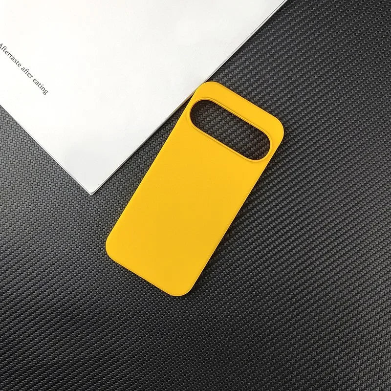 9A Slim Matte Hard PC Phone Case for Google Pixel 9A 9 Pro XL 8Pro 7 6 Pro 8A 7A 6A Shockproof Solid Color Shell Cover Funda
