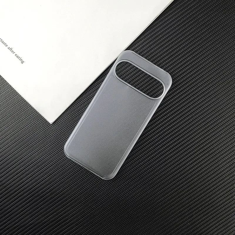 9A Slim Matte Hard PC Phone Case for Google Pixel 9A 9 Pro XL 8Pro 7 6 Pro 8A 7A 6A Shockproof Solid Color Shell Cover Funda