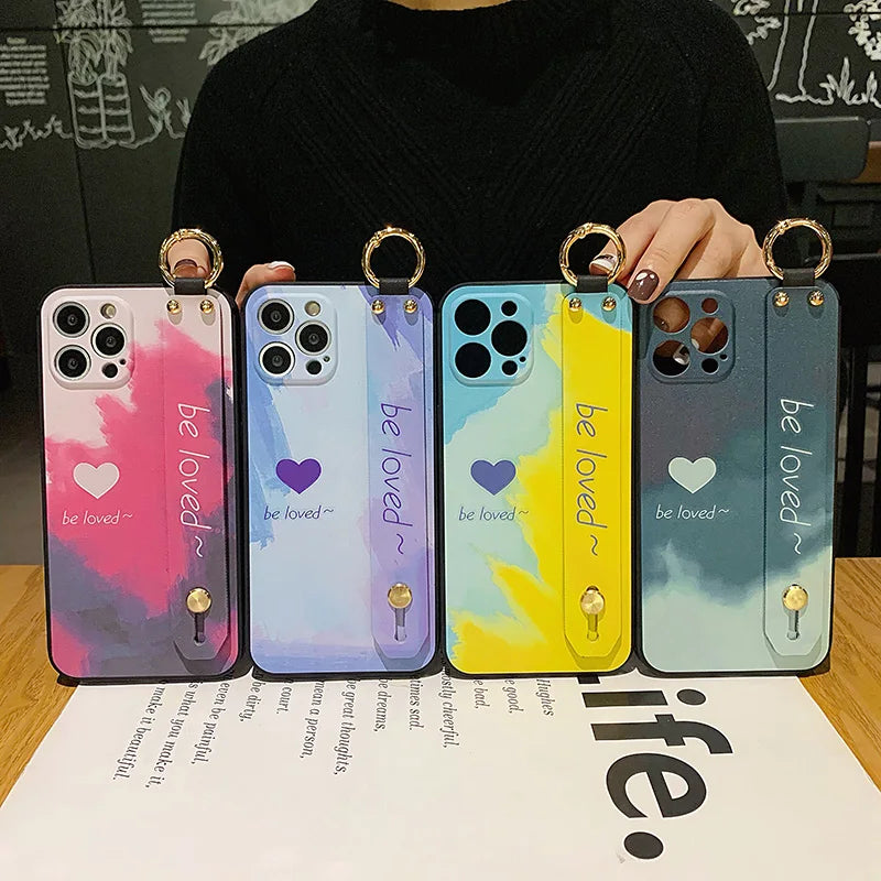 Be Loved Case For Motorola Edge 40 50 Neo 60 Fusion 60s Pro Ultra G35 G55 G75 G85 G45 G15 G05 G84 G54 G34 G14 Wrist Strap Cover