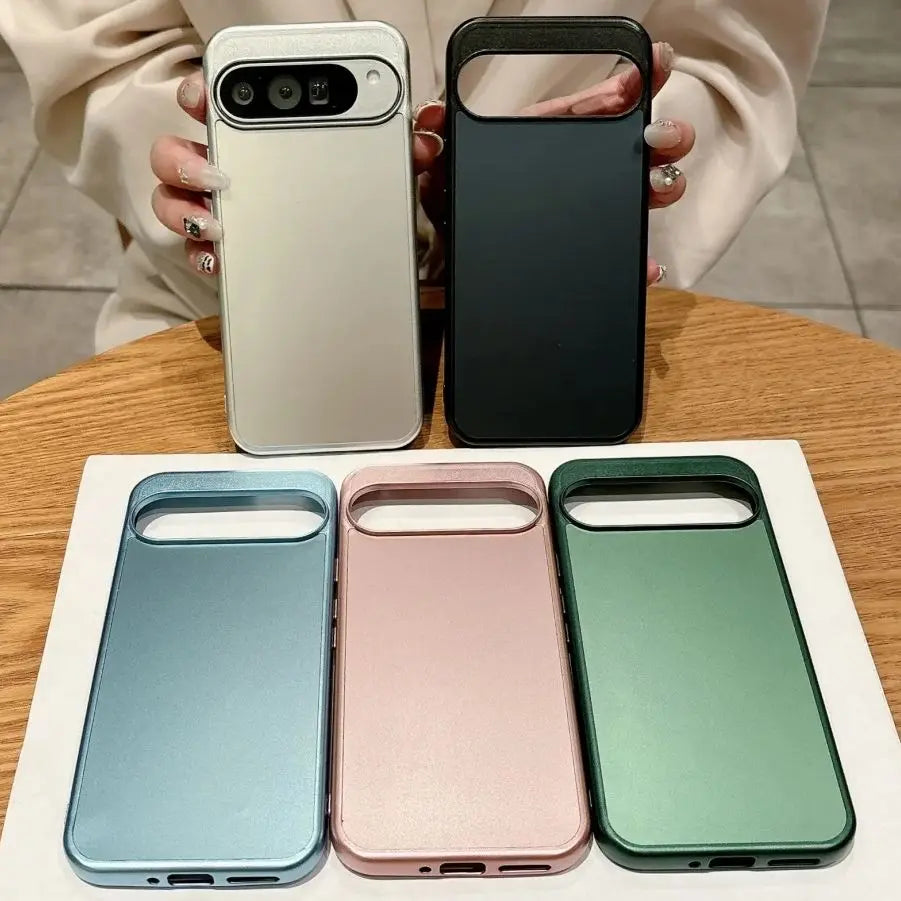 Original AG Frosted Solid Color Armor Phone Case For Google Pixel 9 Pro XL 8 7 Pro 9A 8A 7A Shockproof Anti-Scratch Bumper Cover