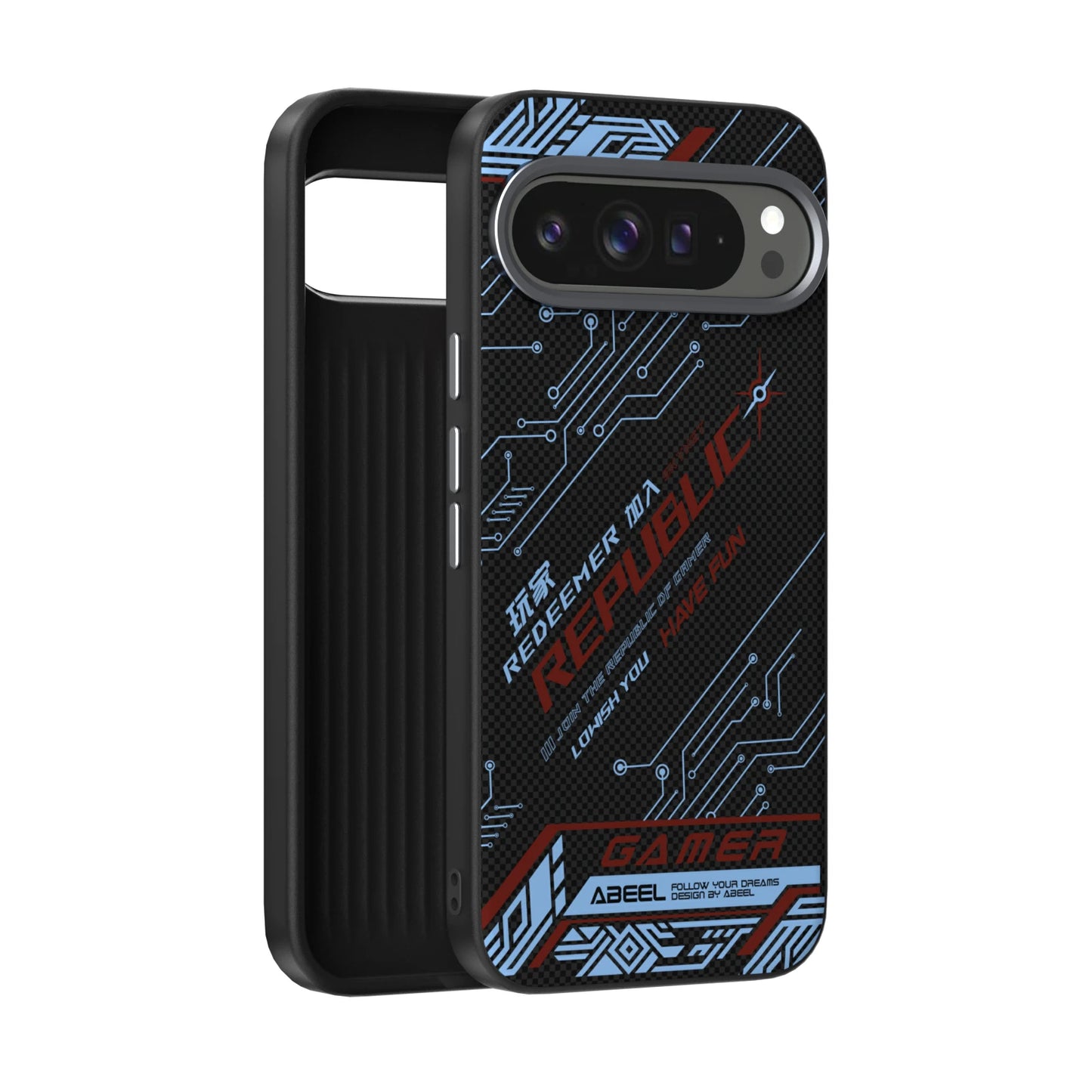 For Google Pixel 9 Pro XL 9A Case Magsafe Magnetic Wireless Charging Business Game Texture Camera Circle Mobile Phone Case