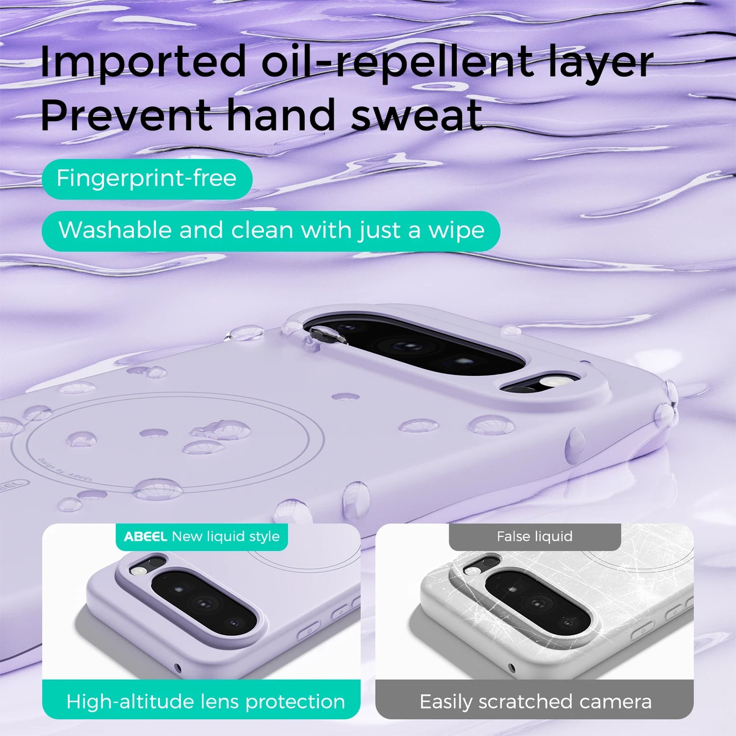 Silky Touch Liquid Silicone Phone Case For Google Pixel 10 10Pro XL 9 9Pro XL 9A Magnetic Wireless Charging Protect Soft Cover