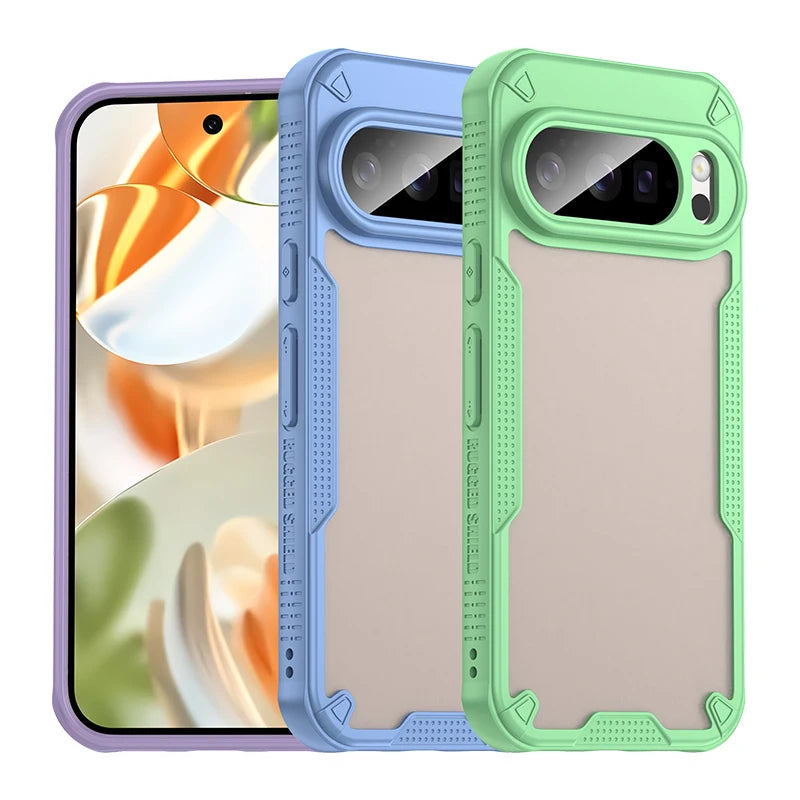 Frosted Transparent Case For Google Pixel 10 Pro Case Silicone Matte TPU Cover Pixel 10 Pro XL Case Protector Pixel 10 Pro Cover