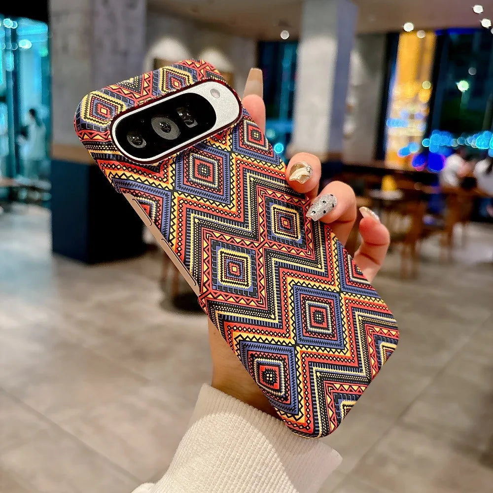 Carbon Fibre Texture Relief Magnetic Business Case For Google Pixel 10 Pro XL 9A 8 7Pro For Magsafe Charging Thin Light PC Cover