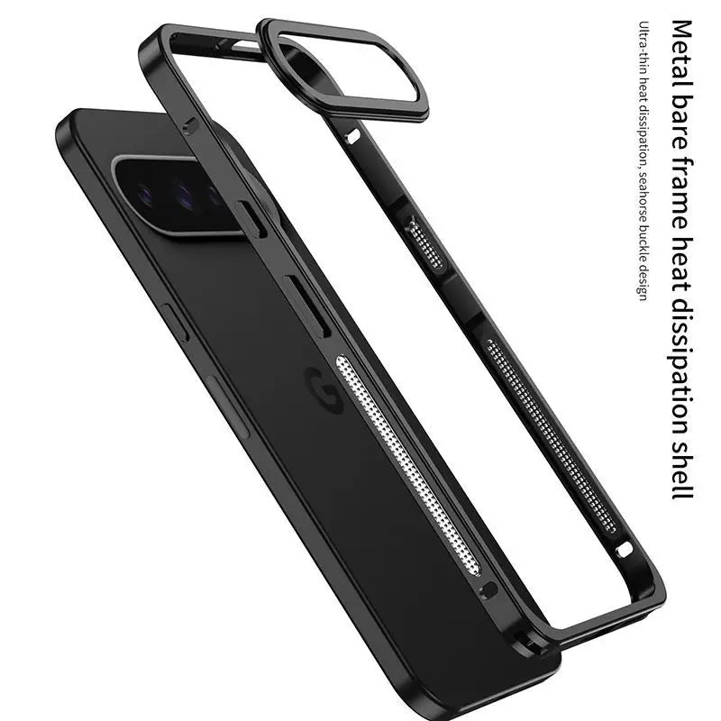 For Google Pixel 10 Pro XL Metal Frame Shockproof Cover Bumper For Pixel10Pro XL Detachable Metal Camera Protect Ultra-Thin Case