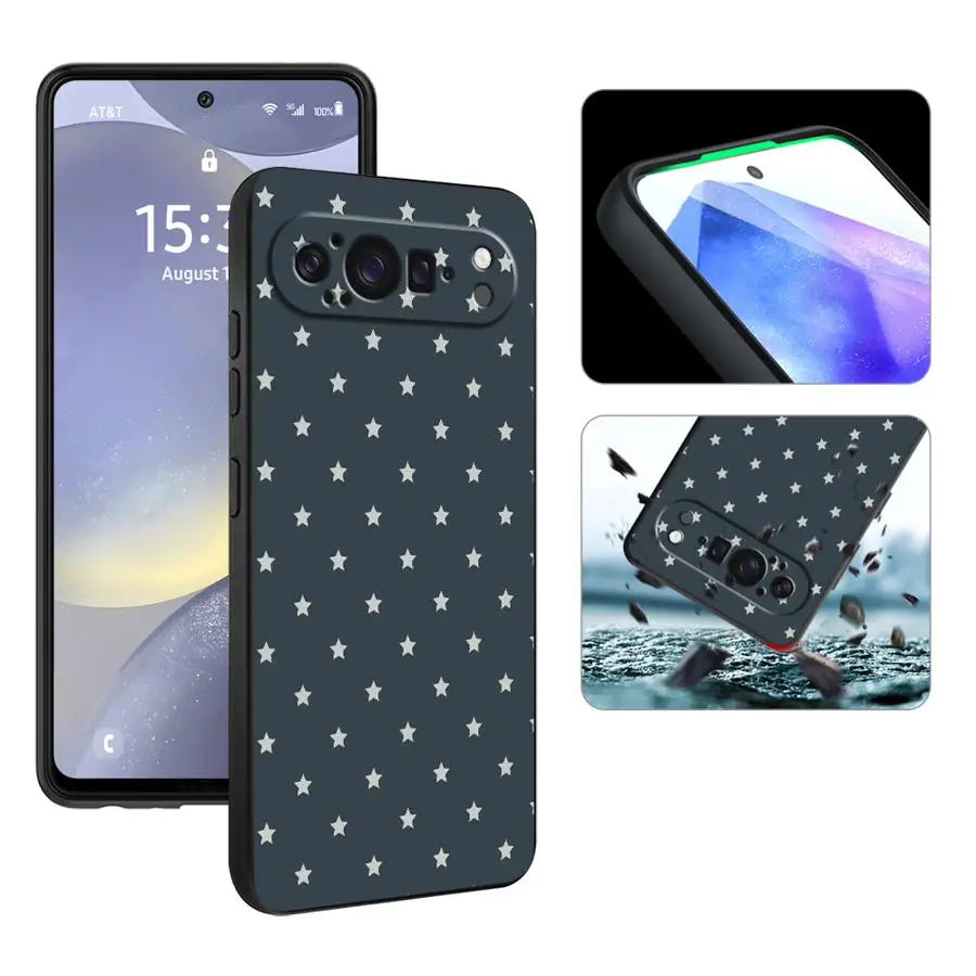 Case for Google Pixel 10A 8a 6a 10 9 Pro XL 6 7 8 Pro 7a 9a Funda Phone Cover Retro Polka Dots