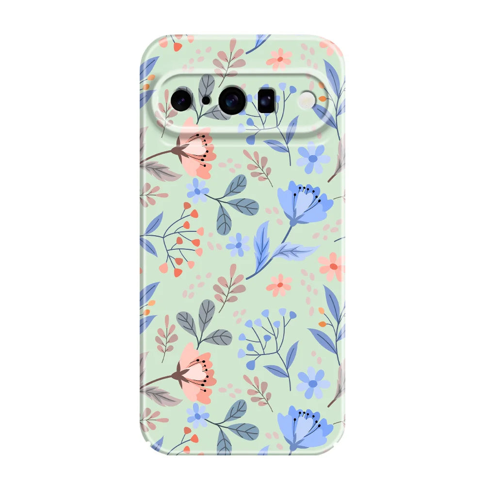 Warm Flowers Phone Case For Google Pixel 10 9 9A 8 8A 7 7A Pro XL 5G Film Hard Cover