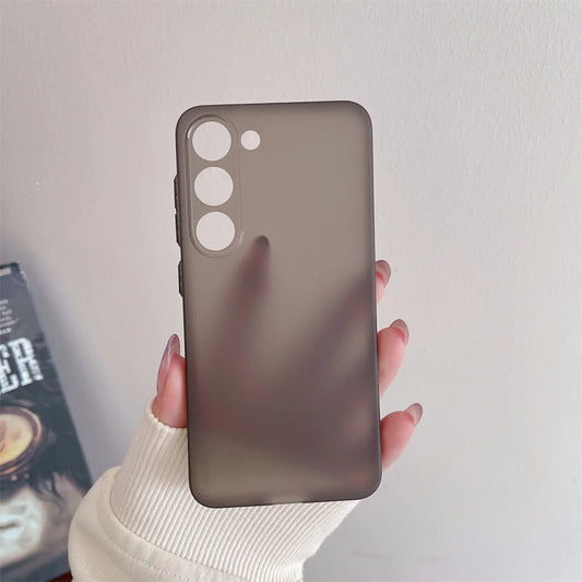 Thin Matte Shockproof Case For Samsung Galaxy S25 S24 S23 S22 S21 Ultra Plus FE A52 A53 A73 A72 A32 A14 A54 Note 20 Ultra Cover
