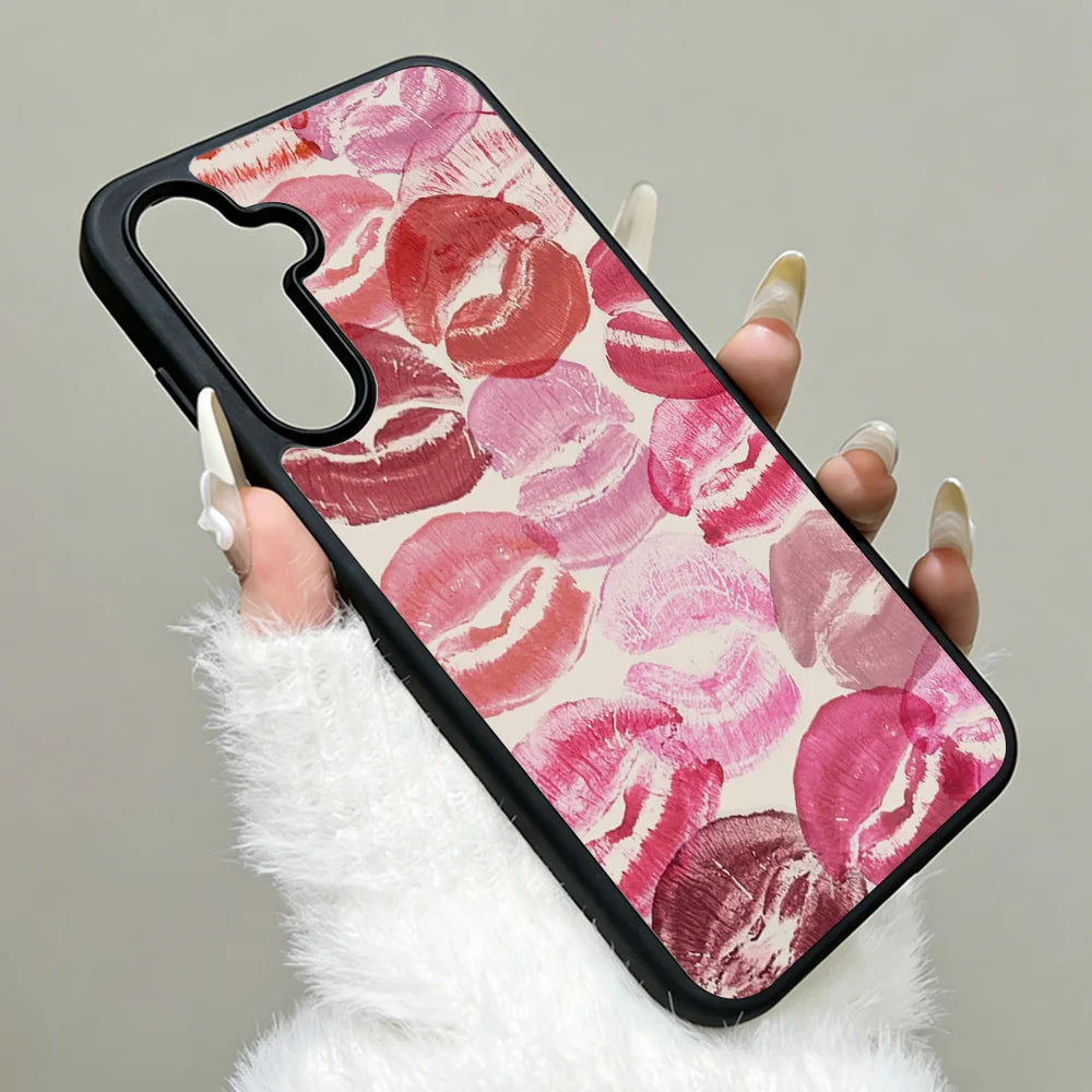 Silicone Matte Phone Case For Samsung Galaxy S25 Ultra Funda S24 Ultra S24 FE S23 Ultra S26 Prtotective Leopard Painted Cover