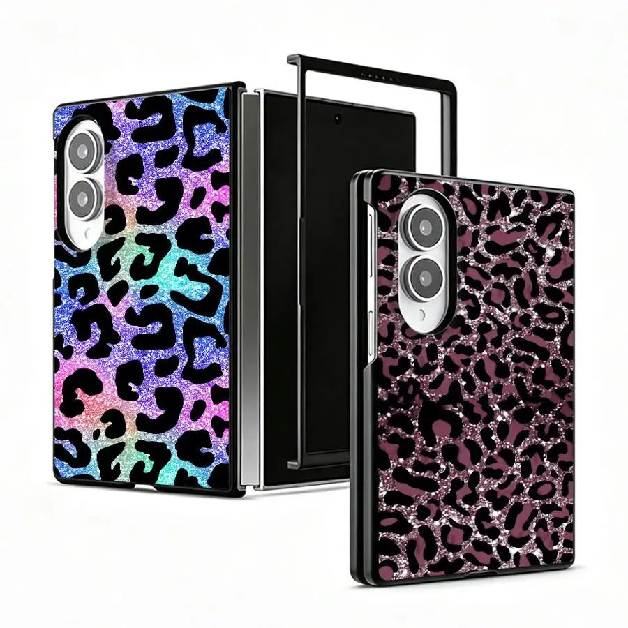 Case for Samsung Galaxy Z Fold8 Wide ZFold8 ZFold Wide Z Fold 8 Luxury Phone Cover Color Leopard Print