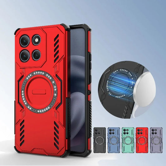 Magnetic Wireless Charging Protection Cover For Motorola Moto G86 Power Moto G96 G75 G34 G Stylus 5G 2025 Shockproof Back Case