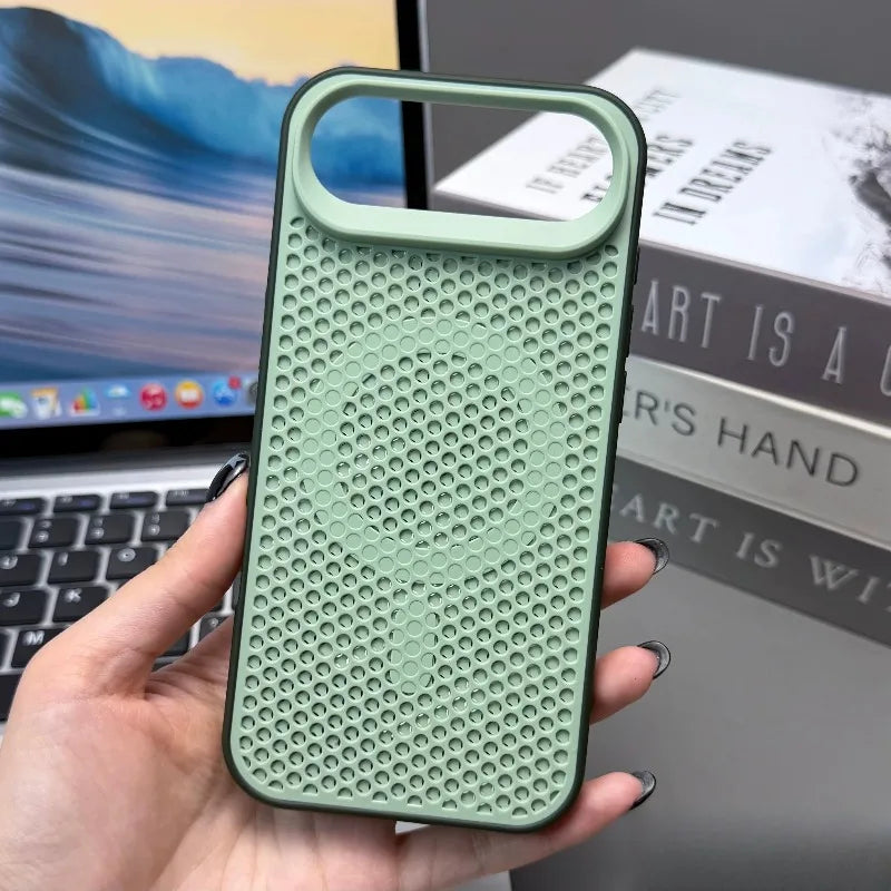 For Google Pixel 11 Pro XL Case Magnetic Heat Dissipation PC Cover For Google Pixel11 Shockproof For Magsafe Fudna