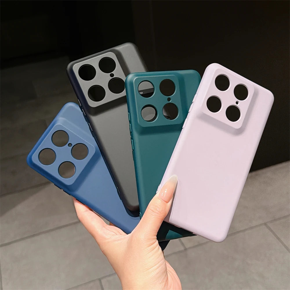 Liquid Silicone Phone Case for Motorola Edge 70 Fusion 60 50 Ultra 40 Neo X70 Air Pro Moto G96 G86 G67 G77 G35 G56 Soft Cover