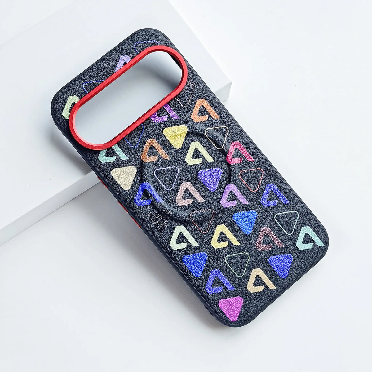 Magnetic Case For Google Pixel 11 10 9 Pro XL 10a 9a Stylish Abstract Patterns Skin-friendly Leather Cover For Google11 Pro XL