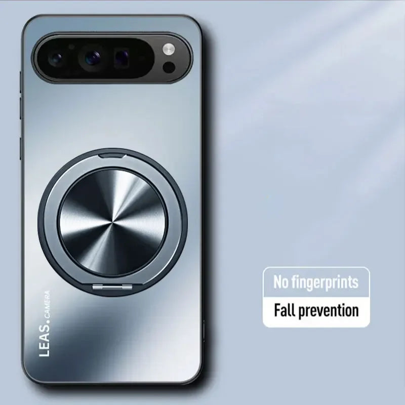 for Google Pixel 9A 9 Pro XL Case Magnetic Matte Shockproof Holder Cover for Google Pixel 8 Pro 8A 7Pro 7A 6Pro Shell Bumper