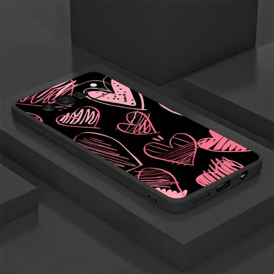 Simple Love Pattern Funda Phone Cover Case for Google Pixel 10A 8a 10 9 Pro XL 7a 6 7 8 Pro 9a 6a