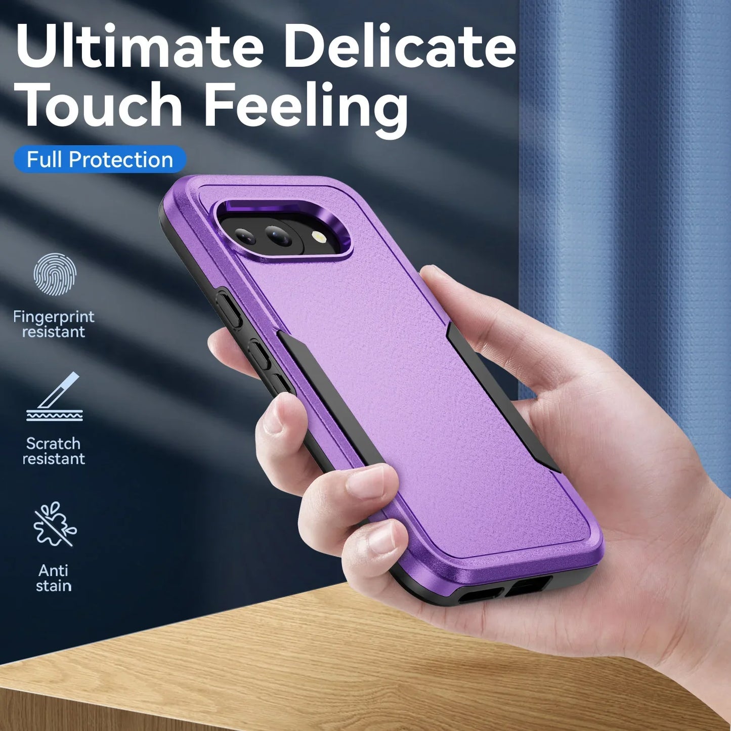 Case For Google Pixel 10 9 Pro XL Case Armor Shockproof Coque For Google Pixel 9 8 7 Pro 9A 8A 7A 6A Matte surface Protect Cover