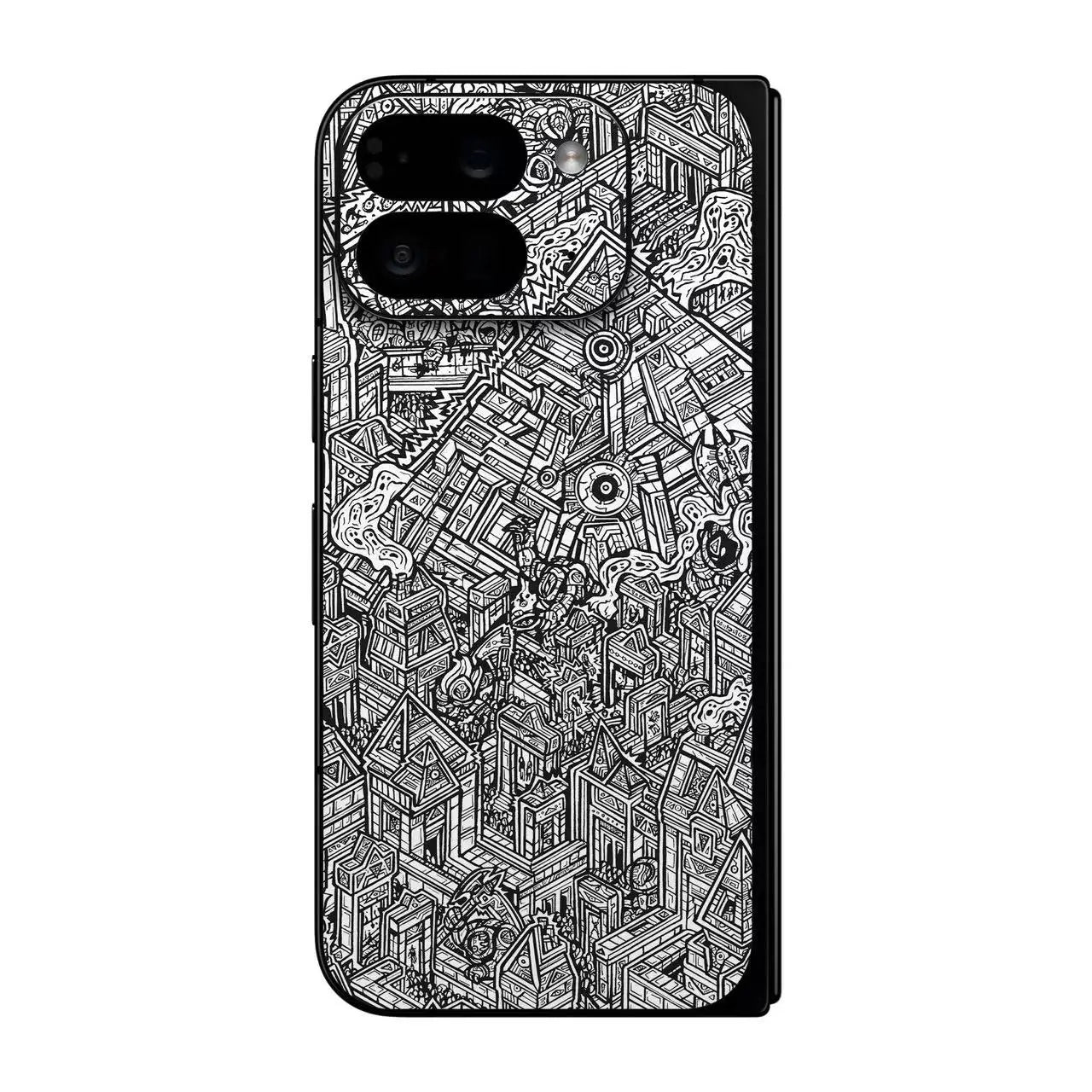 3M Anti-Scratch Phone Skin Sticker For Google Pixel 9 Pro Fold Back Protective Film  Skin Wrap