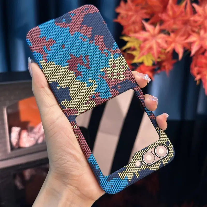 For Motorola Razr 60 Ultra Case Hard PC carbon fiber camouflage Protective Back Cover Case For Moto Razr 60 50 40 Ultra Shell