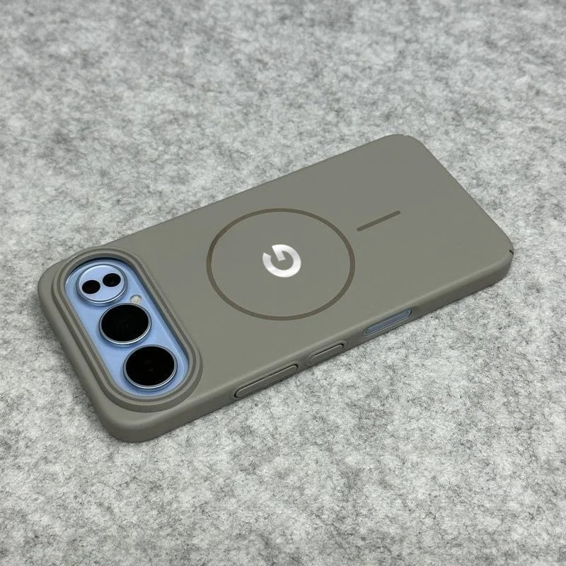 Fashion Simple Matte Sle For Magsafe Wireless Charging Case For Google Pixel 9A 8A 7A 6A Silky Touch Ultra‑Thin Shockproof Cover