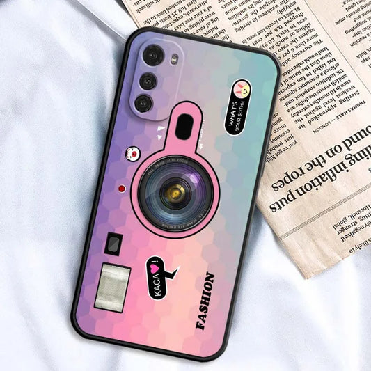 Creative cassette design For Motorola G85 Edge 50 G24 G35 G14 G04 40 G72 G34 G31 G Stylus G54 G13 G32 5G Black Phone Case