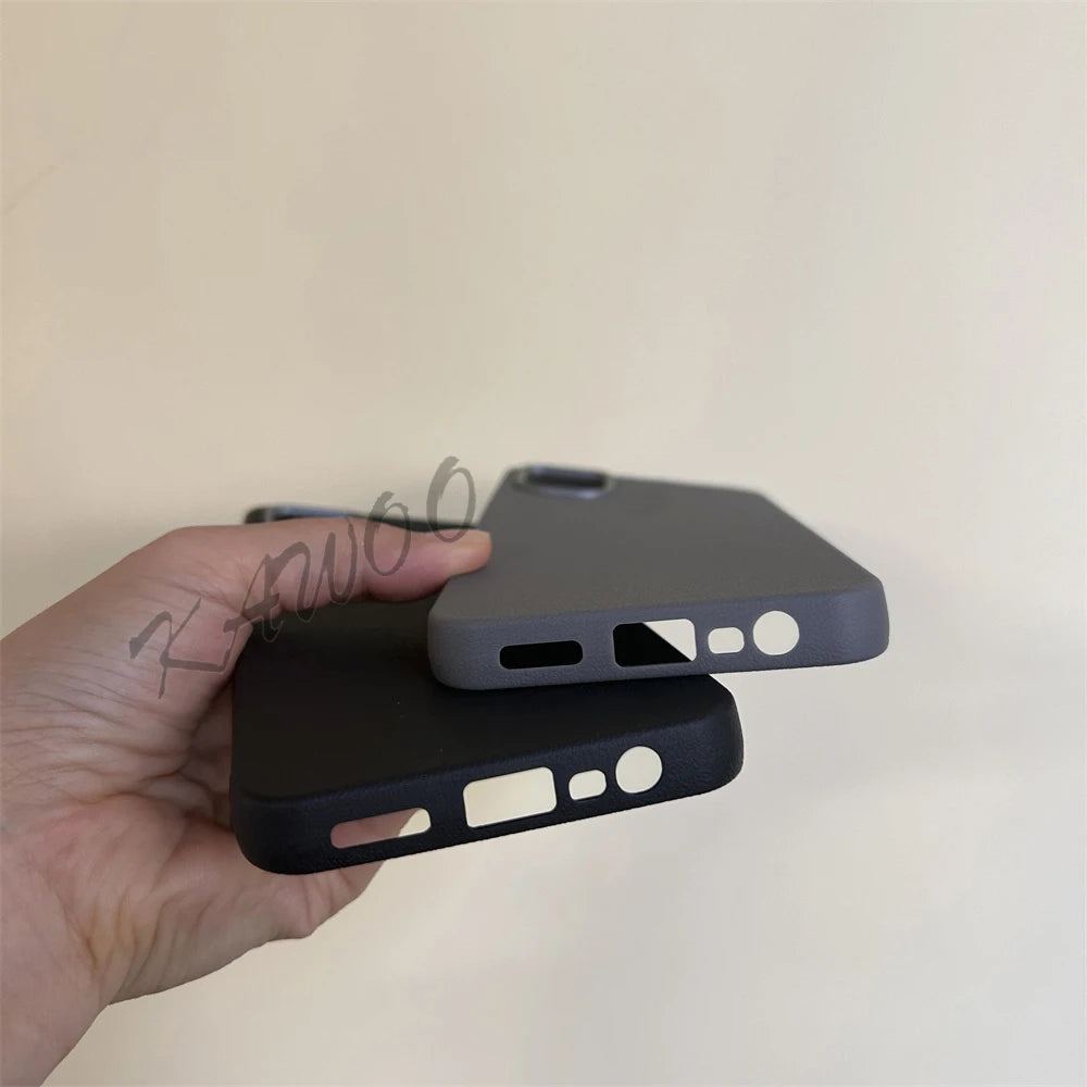 Leather Skin Soft TPU Slim Case Cover For Motorola Moto Edge 40 Neo 50 Fusion G85 G54 Shockproof Cellur Phone Funda Capa Coque