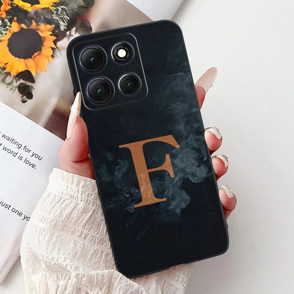 Fashion Flower Letters Case For Motorola Moto G56 G86 Power Cover XT2527-2 XT2529-2 G 86 G 56 Soft TPU Silicone Shockproof Funda