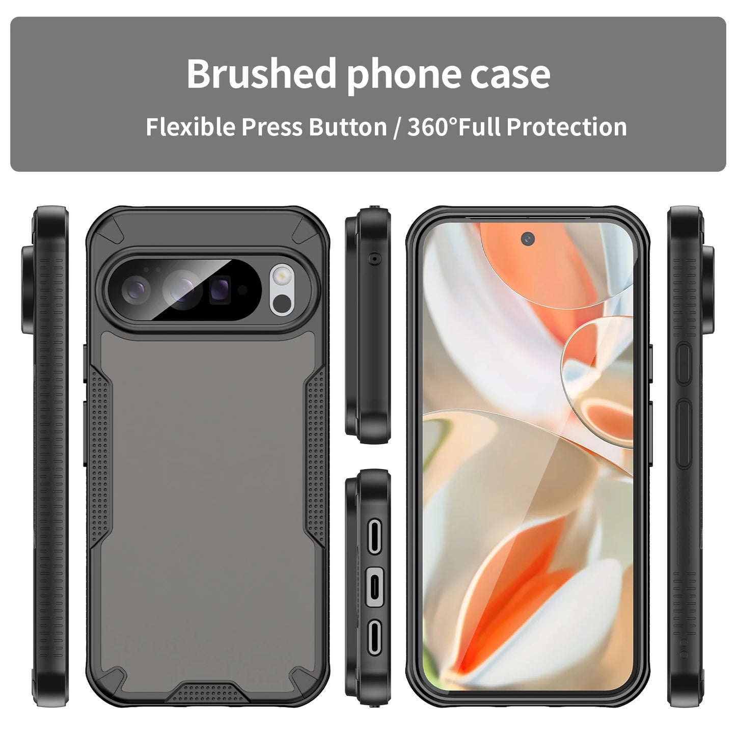 Anti-Drop Case for Google Pixel 10 Pro XL Pixel10 Pixel9 Pixel9a Pixel 9 9a 6 6a 8 8a Shockproof Mobile Phone Covers