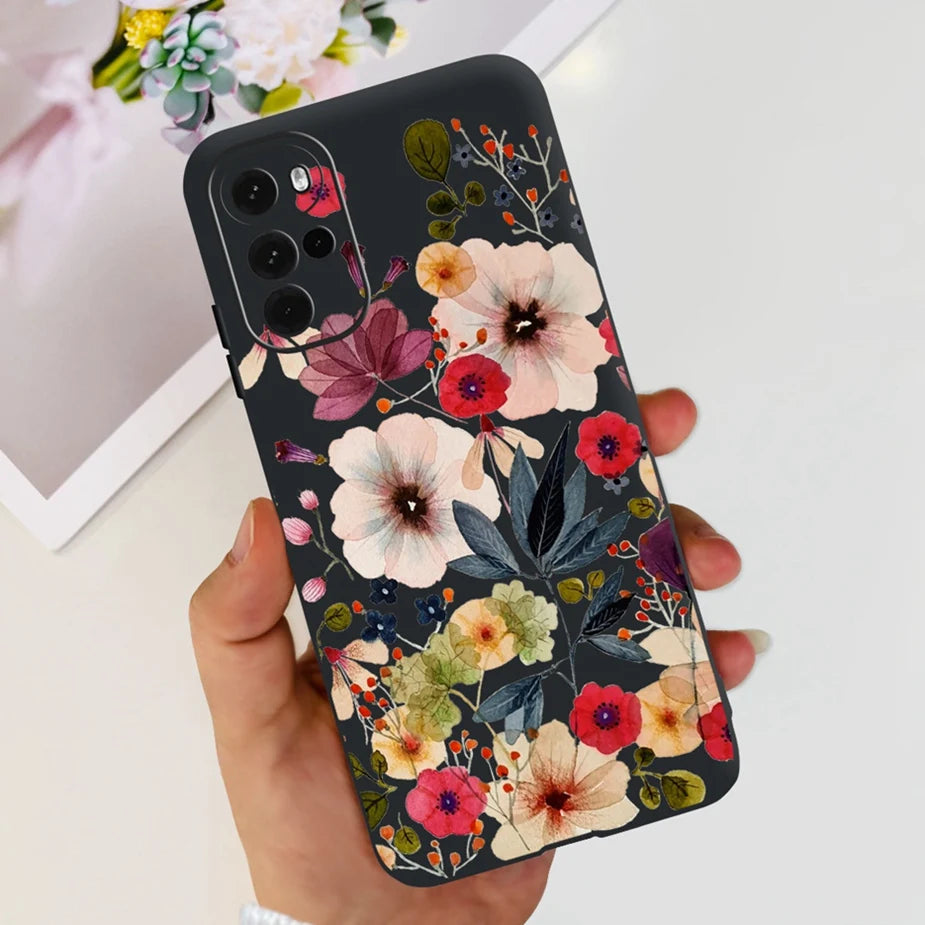 For Motorola Moto G22 Case XT2231-2 New Fashion Painted Cover Soft Silicone Phone Case For Moto G22 G 22 MotoG22 Back Cover Bags