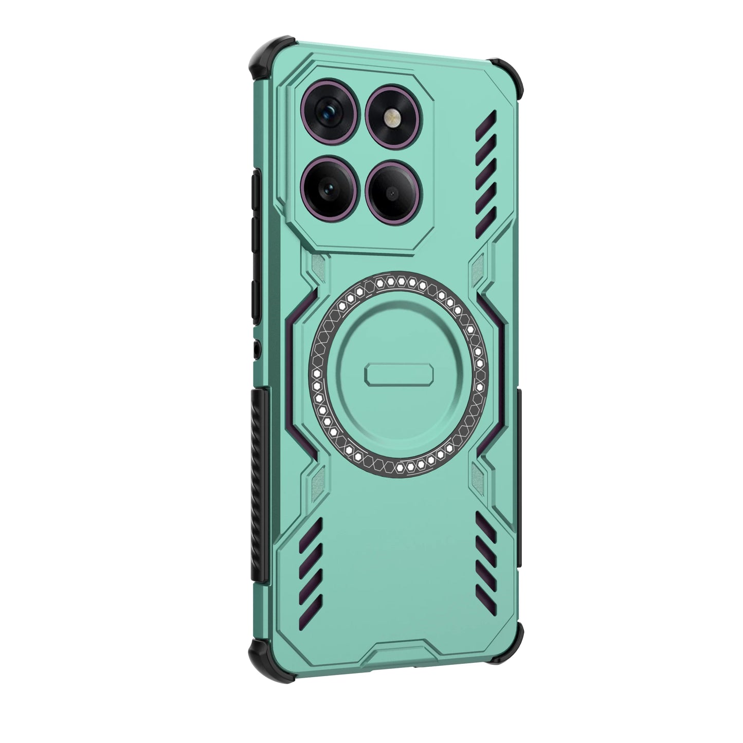 Luxury Magnetic Hard Plastic PC Phone Case For Motorola G86 G15 G75 G05 G34 Edge 60 Pro 50 Fusion Anti-Shock Armor Hard Cover