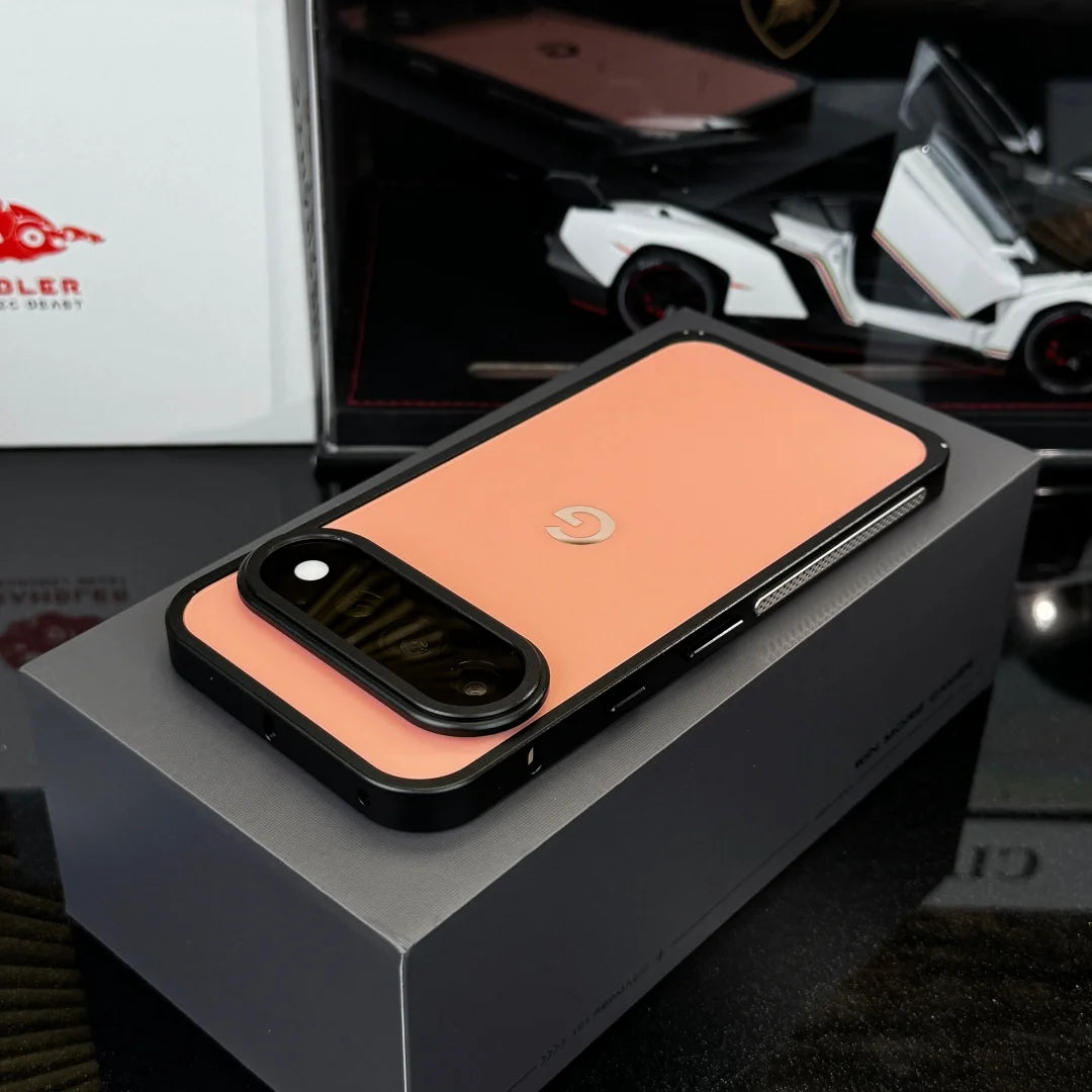 For Google Pixel 11 10 Pro XL 10a Case Aluminum Alloy Frame Seahorse Buckle Metal Lens Skin-Friendly Drop-Proof Cover