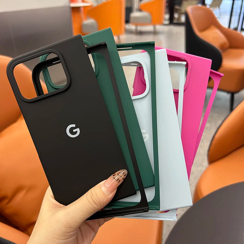 Case For Google Pixel 10 9 Pro Fold Case Ultra-thin Matte Hard PC Flip Phone Cover For Pixel Fold 2 Full Protective Bumper Cover