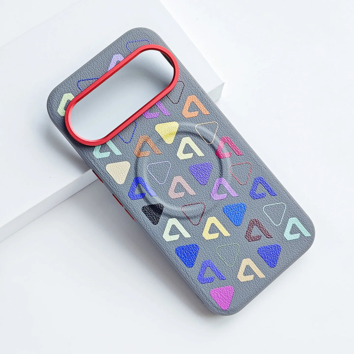 Magnetic Case For Google Pixel 11 10 9 Pro XL 10a 9a Stylish Abstract Patterns Skin-friendly Leather Cover For Google11 Pro XL
