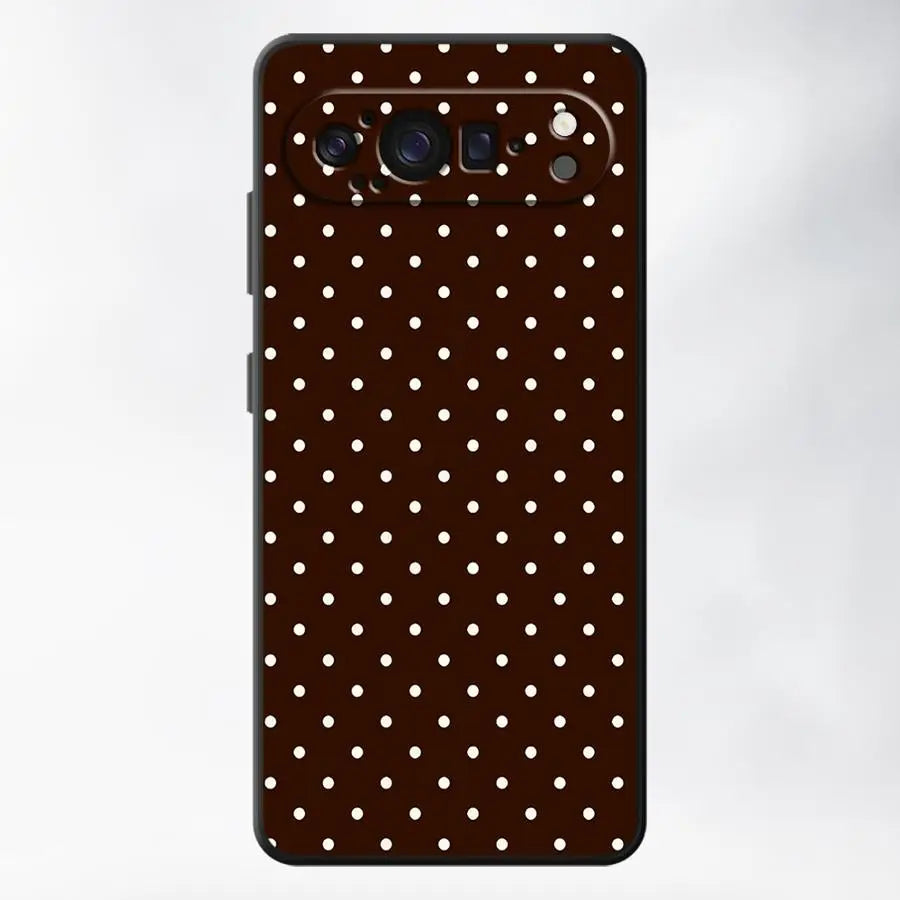 Case for Google Pixel 10A 8a 6a 10 9 Pro XL 6 7 8 Pro 7a 9a Funda Phone Cover Retro Polka Dots