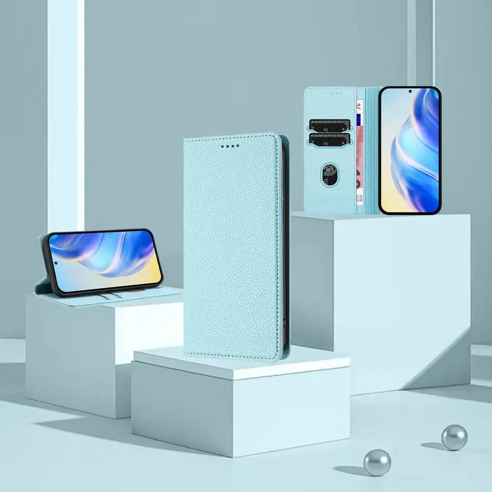 For Motorola Moto G56 5G 2025 Flip Case Leather Card Capa Moto G86 G 56 G55 G45 G35 G15 Power G54 G84 G34 G24 G14 G05 G96 Funda