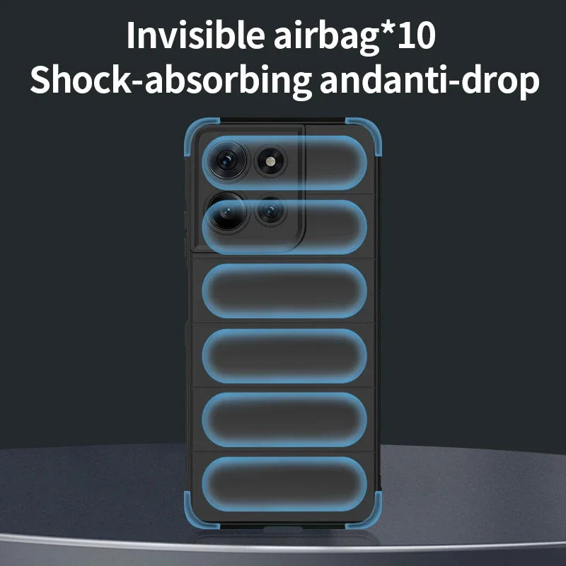 Skin Feeling Flexible Silicone Case for Motorola Moto G57 Power G06 G56 G86 Protective Cover Shockproof Shell Fundas Capa