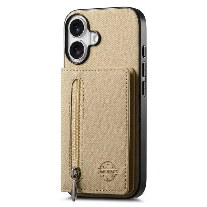 Pixel 10 9 Pro XL 5G RFID Zipper Card Leather Back Case For Google Pixel 9A Wallet Funda Pixel 9 10 Pro 9 A Luxury Cover