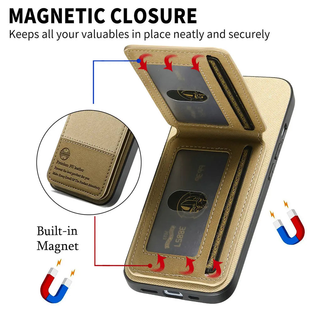 RFID Leather Funda For Motorola Moto G86 Power 5G Back Cover Motorola Phone Moto G75 G35 G15 G05 G56 G66Y G96 G85 G 86 Card Capa