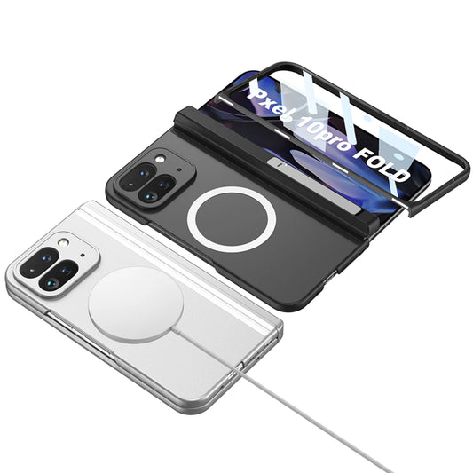 For Google Pixel 10 9 Pro Case Magnetic Hinge All-included Magsafe Wireless Charge Screen Glass Cover For Pixel 10 Pro Fold Case