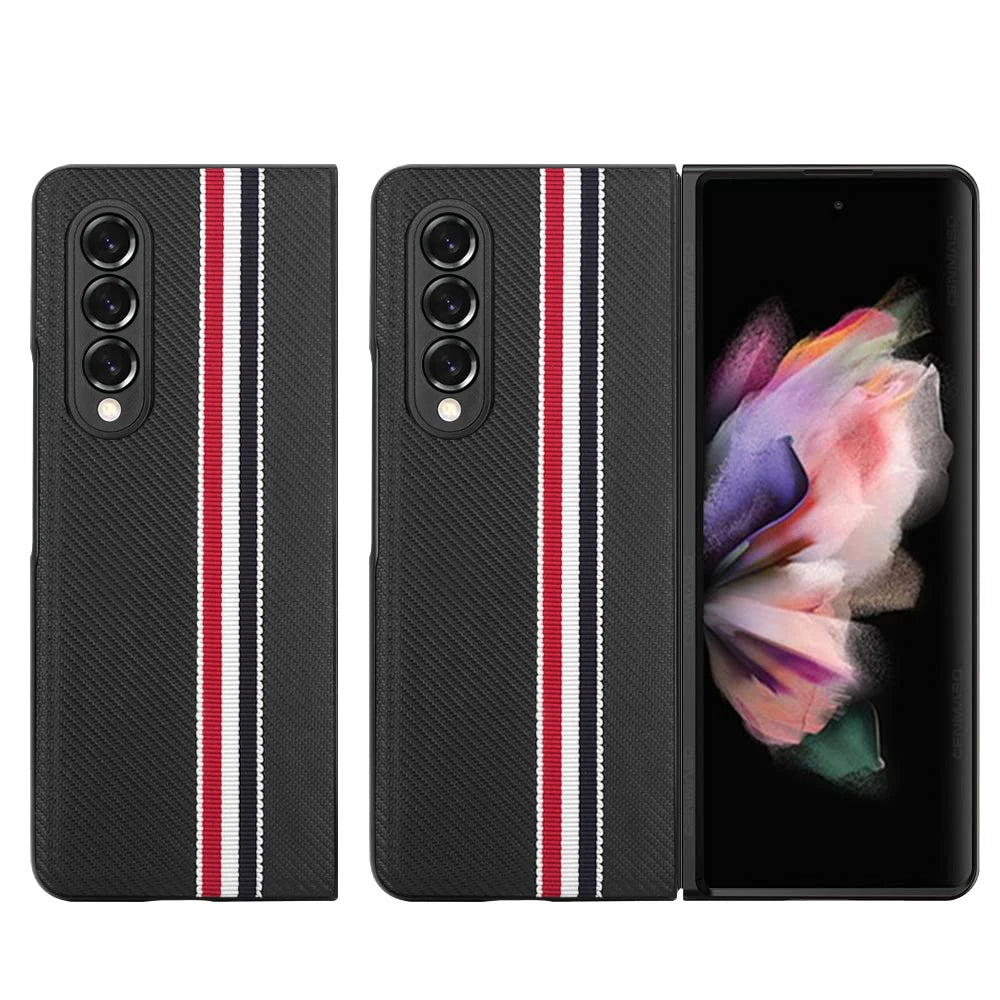 Non-Slip Shock Resistant Folding Fashion Case for Samsung Galaxy Z Fold 7 6 5 5G Fold7 Fold6 Fold4 Fold3 Fold5 Fold 3 4 Covers