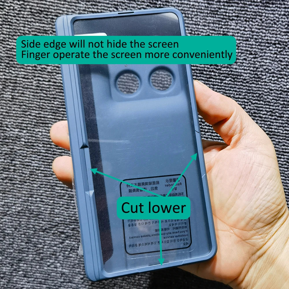 Rotating Hinge Protector Case For Motorola Razr Fold Full Body Protection Shell For Motorola Razr Fold High-end Protector Cover